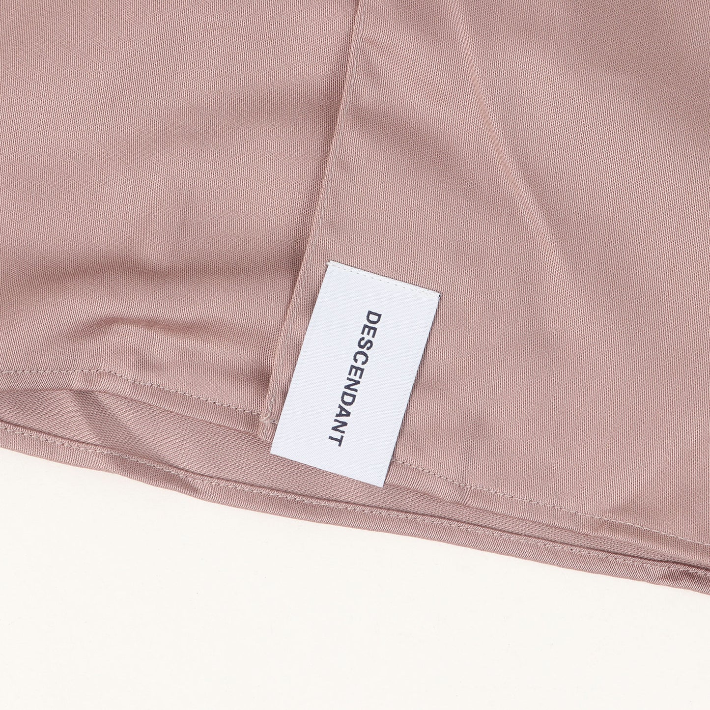 21SS ワンポイント刺繍 サテン オープンカラー 半袖シャツ(PIER SATIN SS SHIRT)