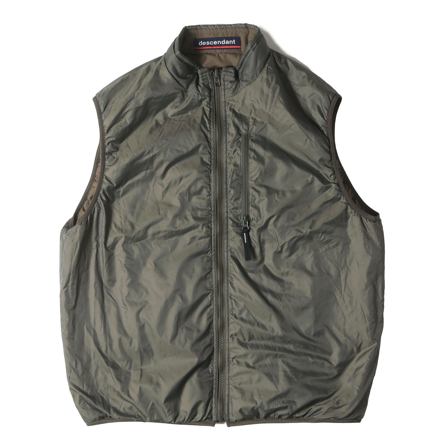 21AW リバーシブル 中綿 ジップ ベスト(LOAD PADDING VEST)