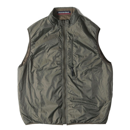 21AW リバーシブル 中綿 ジップ ベスト(LOAD PADDING VEST)