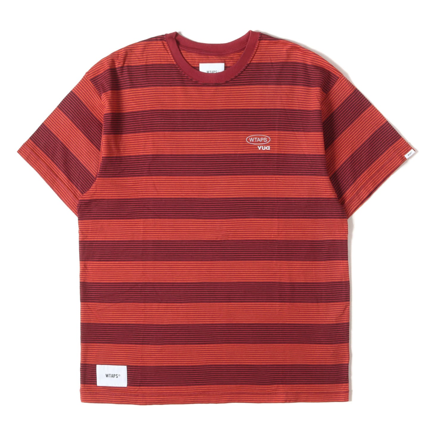 23AW ロゴ刺繍 ボーダー Tシャツ(BDY 01 / SS / COTTON. TEXTILE. PROTECT)