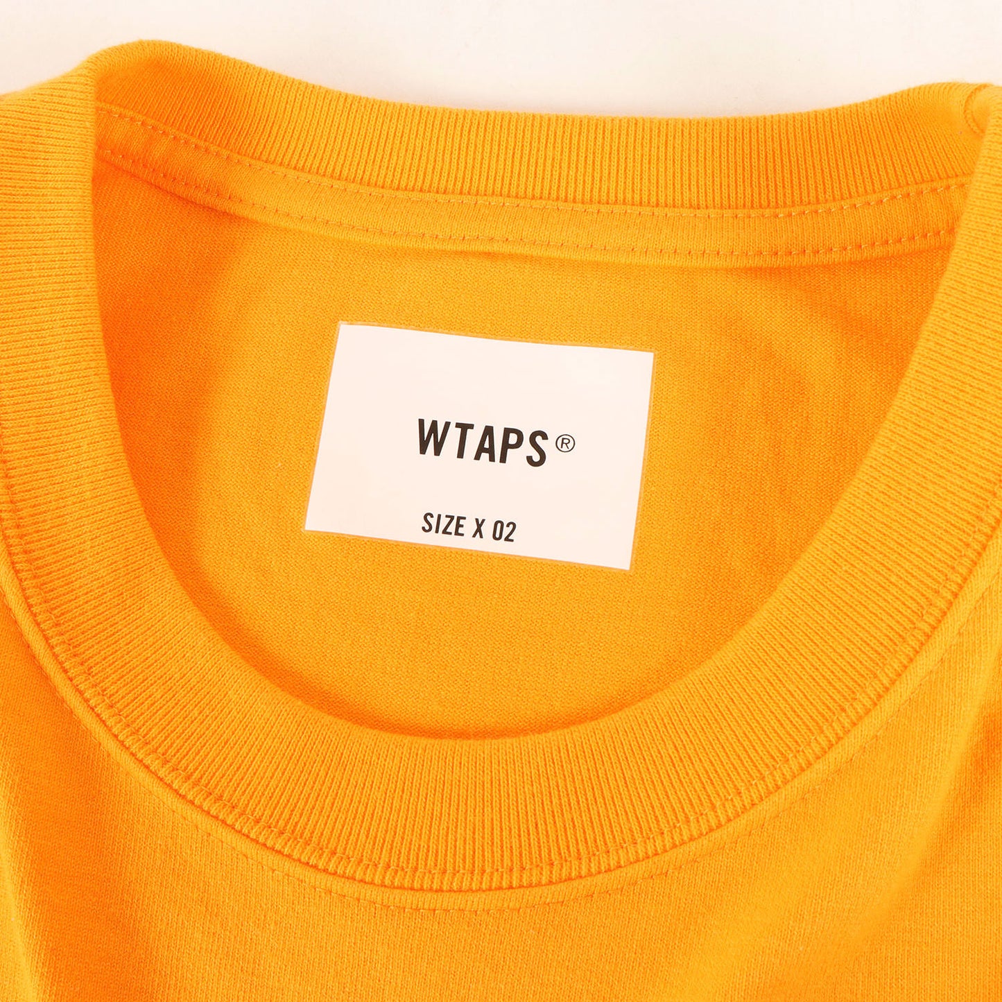 23SS (W_Lab) 青山限定 ロゴパッチ ヘビー Tシャツ