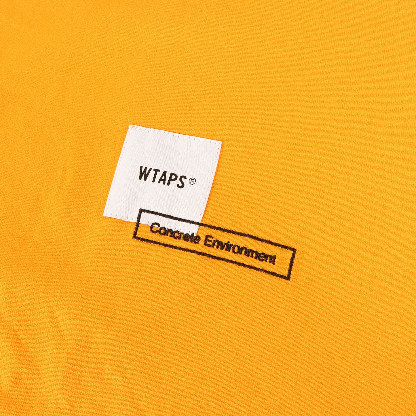 23SS (W_Lab) 青山限定 ロゴパッチ ヘビー Tシャツ