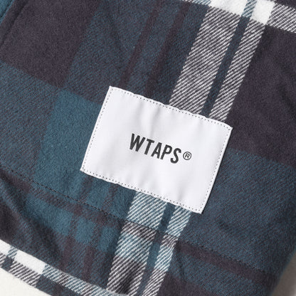 24SS チェック フランネル ガウンコート(GOWN / COAT / COTTON. FLANNEL. TEXTILE)