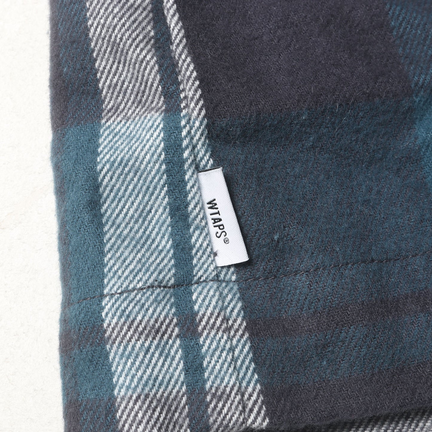 24SS チェック フランネル ガウンコート(GOWN / COAT / COTTON. FLANNEL. TEXTILE)