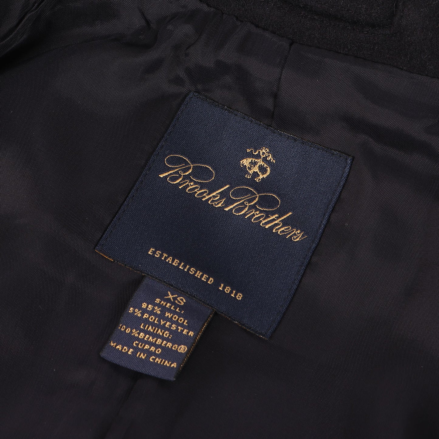 MOON社 アンカーボタン メルトンウール Pコート