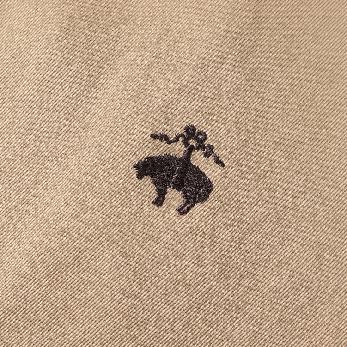 裏地チェック コットン フルジップ スイングトップ