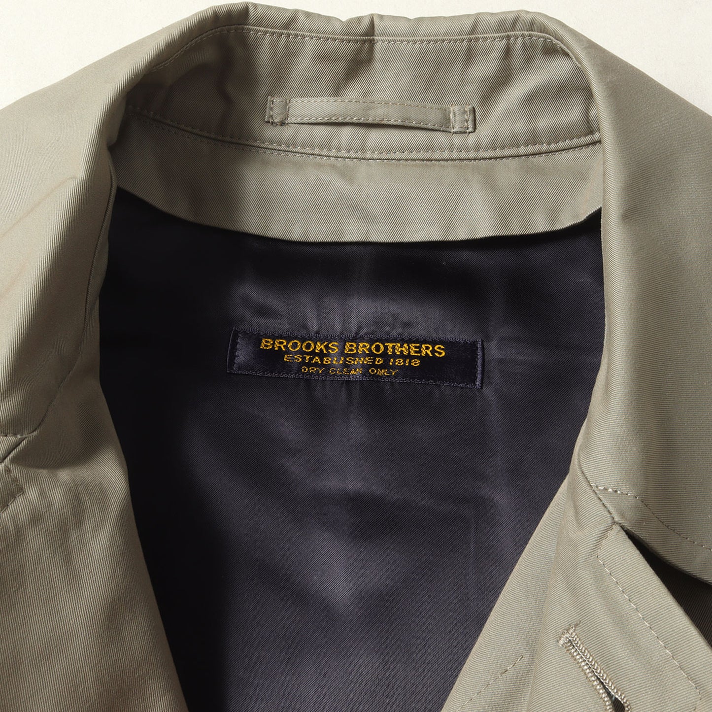 90s ライナー付き ギャバジン ステンカラーコート