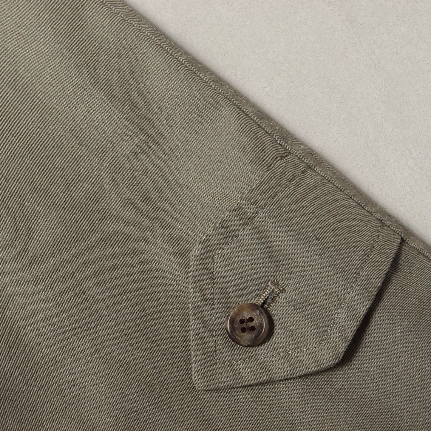 90s ライナー付き ギャバジン ステンカラーコート