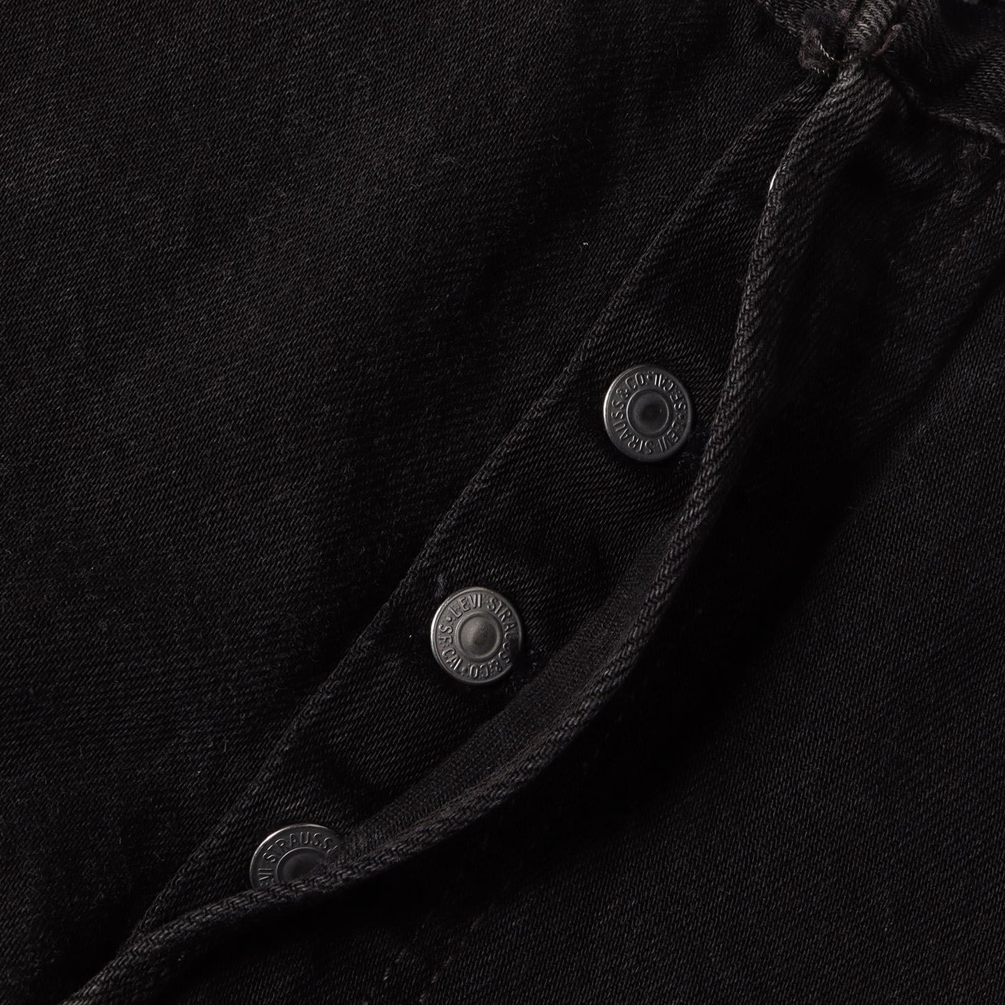 [濃黒 サークルR赤タブ] 90s 501 後染め ブラック デニムパンツ / USA製 501-0660