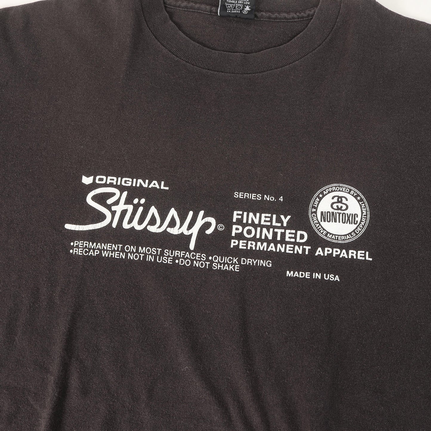 00s 紺タグ グラフィックプリント Tシャツ(USA製)