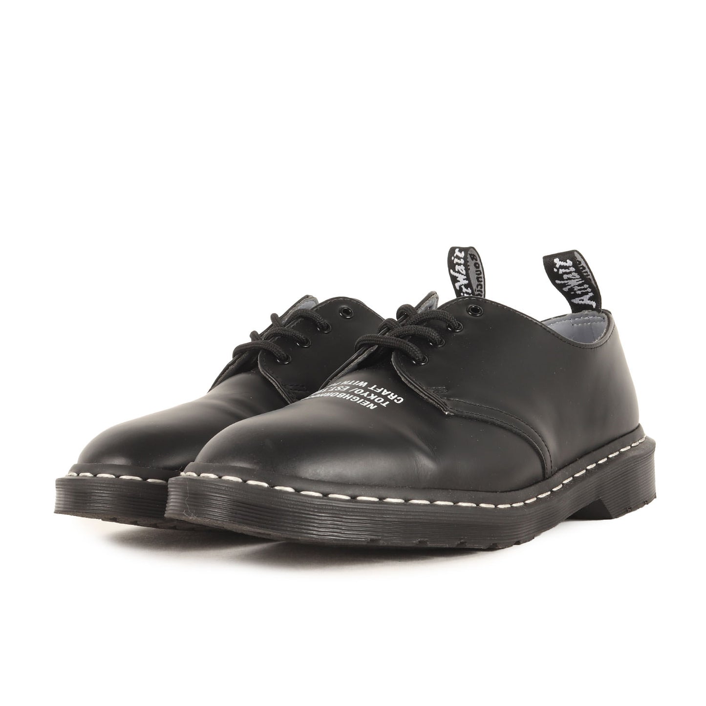 24AW ×Dr.Martens スミス 4ホール レザーシューズ(NH X DR. MARTENS . SMITHS 4HOLE)
