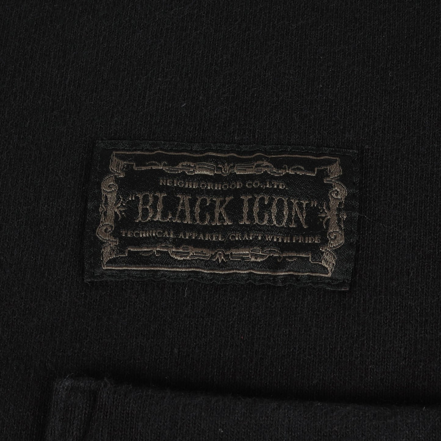 23SS BLACK ICON スウェット カーディガン