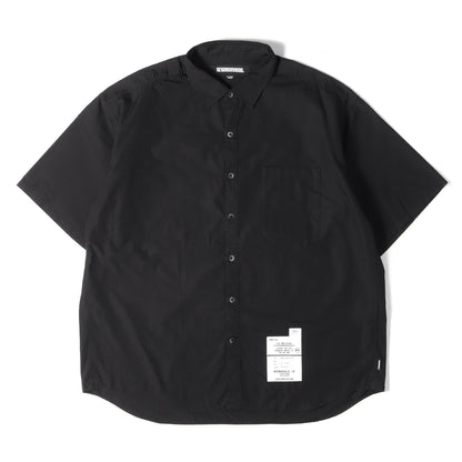 23SS プレーン コットンブロード 半袖シャツ(TRAD SHIRT SS)