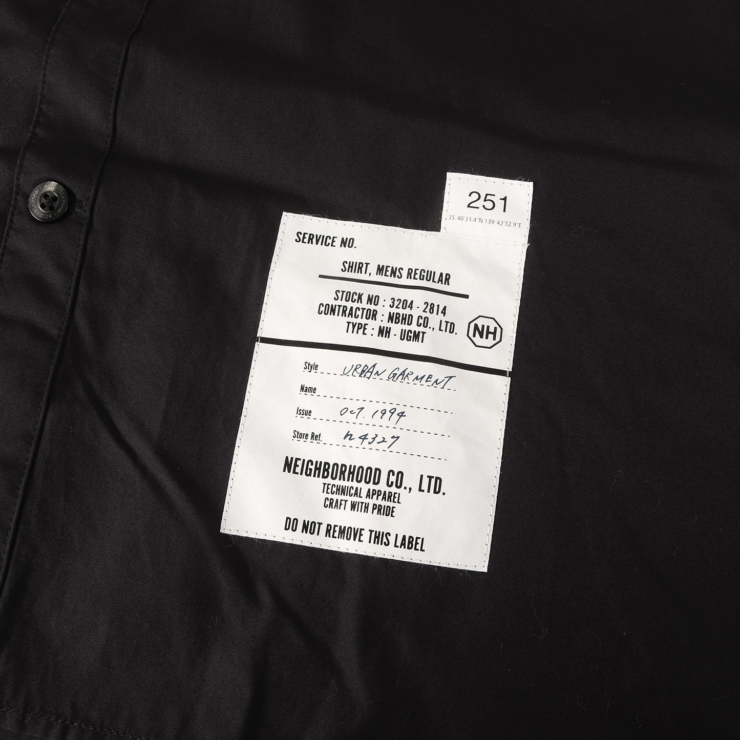 23SS プレーン コットンブロード 半袖シャツ(TRAD SHIRT SS)