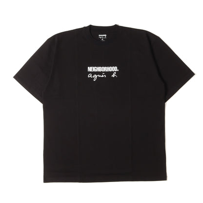 25AW ×agnes b. ブランドロゴ Tシャツ(CREWNECK SS-1)