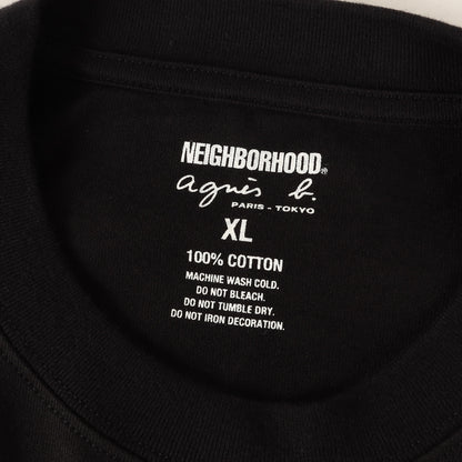 25AW ×agnes b. ブランドロゴ Tシャツ(CREWNECK SS-1)