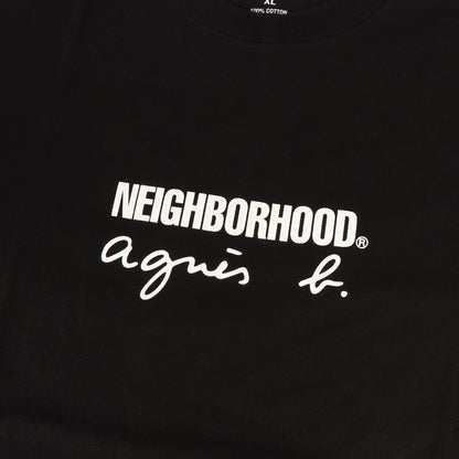 25AW ×agnes b. ブランドロゴ Tシャツ(CREWNECK SS-1)