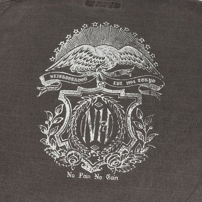 23AW ピグメントダイ加工 イーグル ヘビー ロングスリーブ Tシャツ(PIGMENT DYED CREWNECK LS)