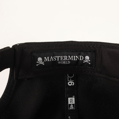 25AW ×MASTERMIND WORLD ロゴプレート 6パネルキャップ