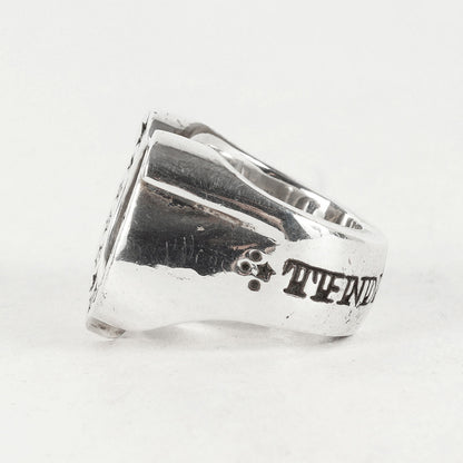 ダイヤ ホースシュー リング(H.S RING SILVER STONE)