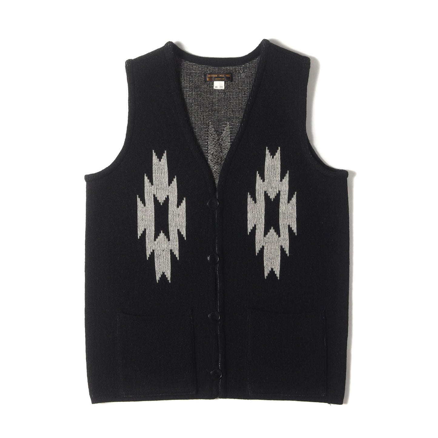 チマヨ ウールニット ベスト (CHIMAYO KNIT VEST)
