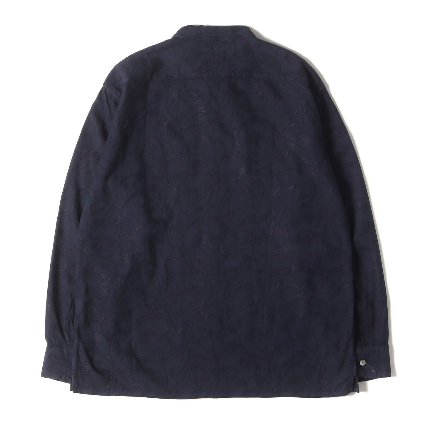 ジャガード総柄 コットン/レーヨン シャツ