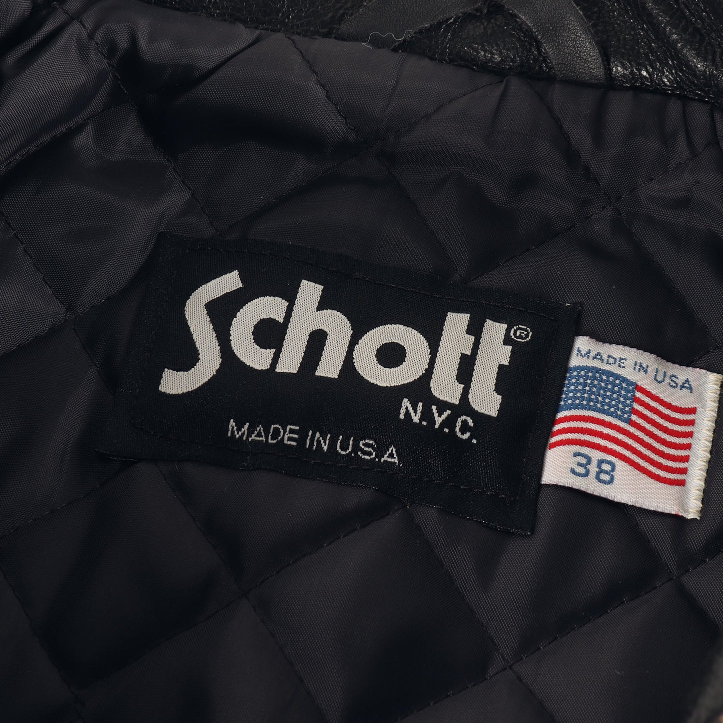 [USA製 634] 襟付き カウレザー シングル トラッカージャケット