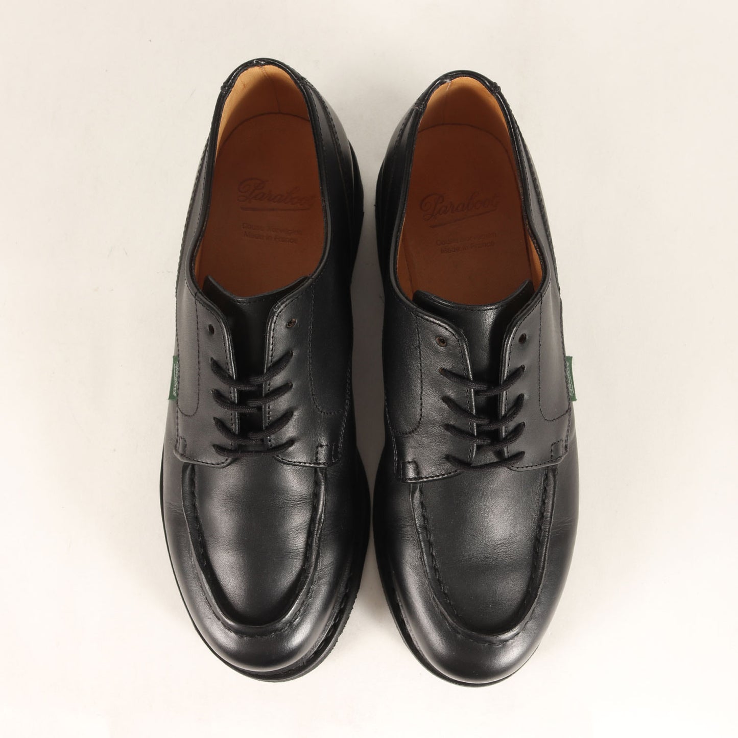 シャンボード リスレザー Uチップ シューズ(CHAMBORD LIS NOIR)