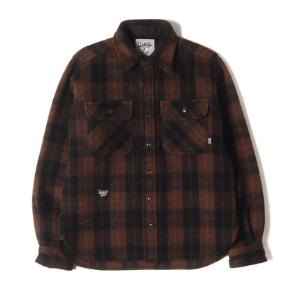 URSUS BAPE チェック ウール CPO シャツジャケット