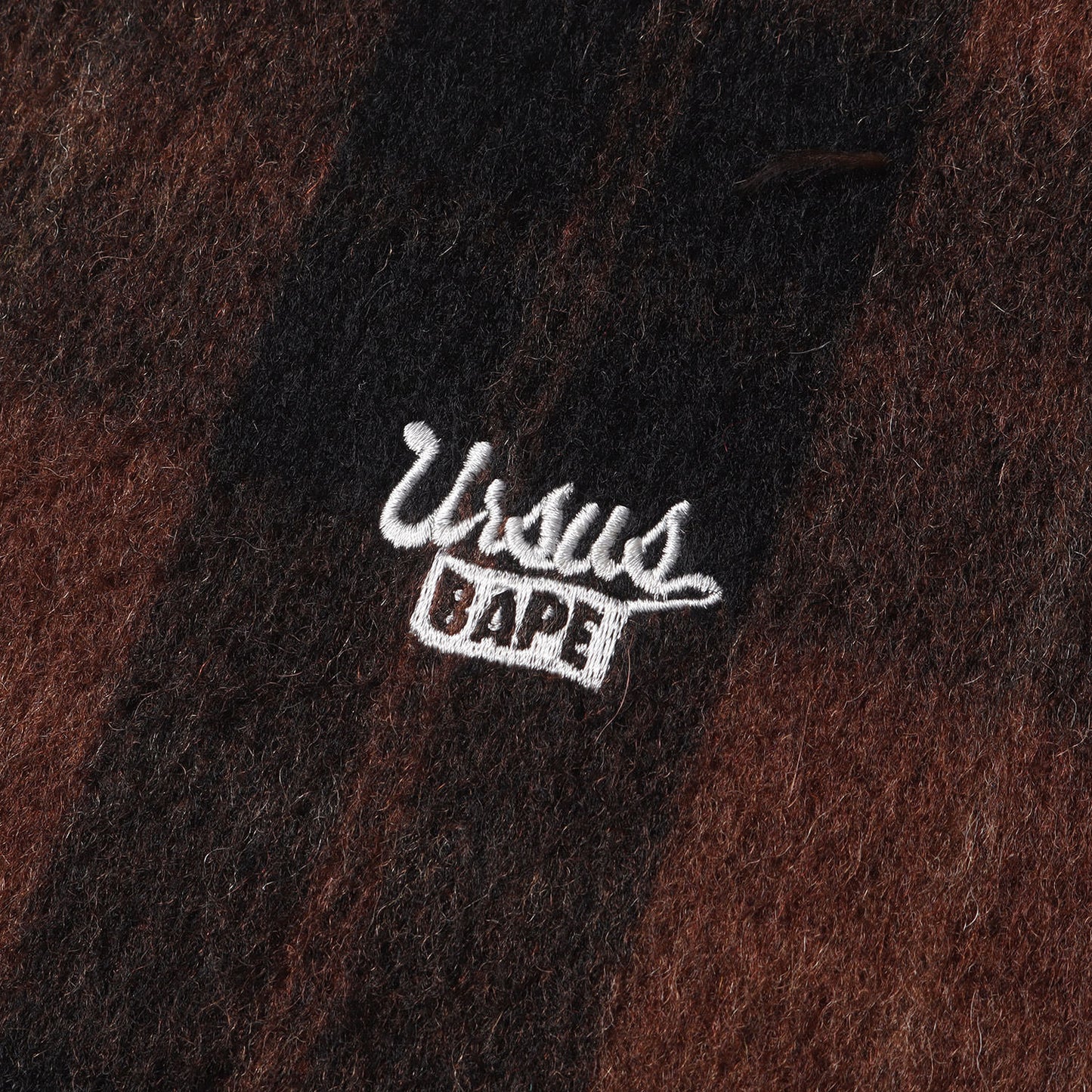 URSUS BAPE チェック ウール CPO シャツジャケット