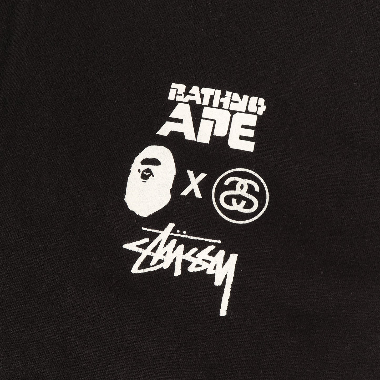 ×A BATHING APE ABCカモ 猿顔 & スカル Tシャツ