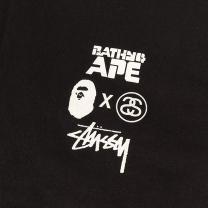 ×A BATHING APE ABCカモ 猿顔 & スカル Tシャツ