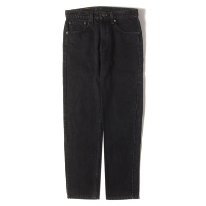 [グッドコンディション] 90s 505 後染め ブラック デニムパンツ / USA製 505-0260