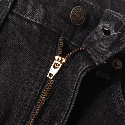 [グッドコンディション] 90s 505 後染め ブラック デニムパンツ / USA製 505-0260