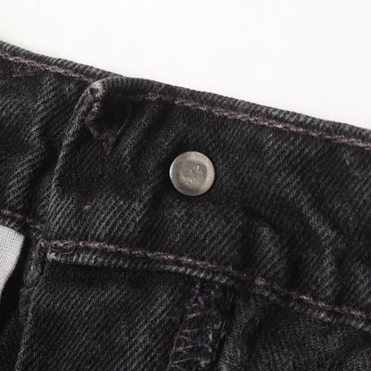 [グッドコンディション] 90s 505 後染め ブラック デニムパンツ / USA製 505-0260