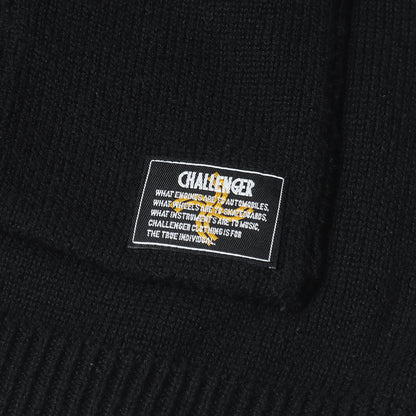 コウモリ刺繍 ニット カーディガン