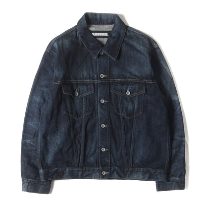 21AW 3rdタイプ ヴィンテージ加工 デニムジャケット(WASHED STOCKMAN TYPE-C / C-JKT)