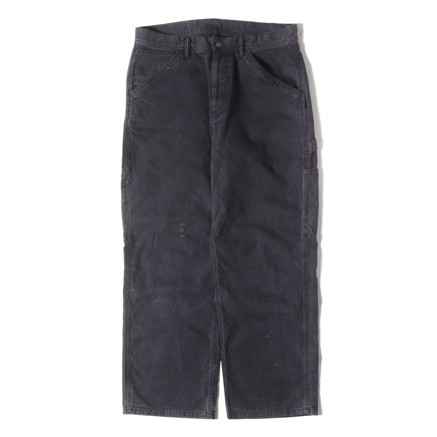 24AW 硫化染め ダメージ加工 ダック ペインターパンツ(DUCK PAINTER PANTS)