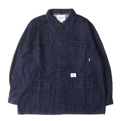 23SS グラフィック プリント デニム ジャングル シャツジャケット(JMOD / LS / COTTON. DENIM. PASTHG)