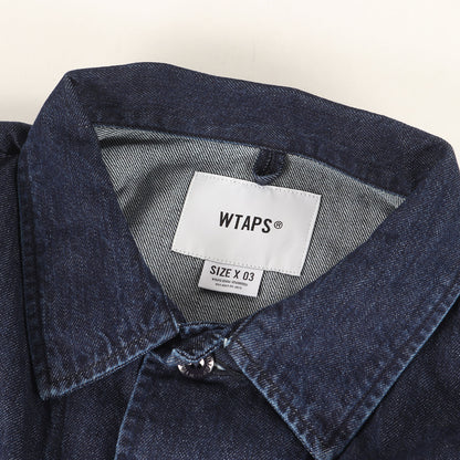 23SS グラフィック プリント デニム ジャングル シャツジャケット(JMOD / LS / COTTON. DENIM. PASTHG)