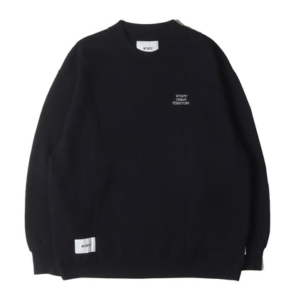 22AW ロゴ刺繍 クルーネック スウェット(AII / MOCK NECK / CTPL. WUT)