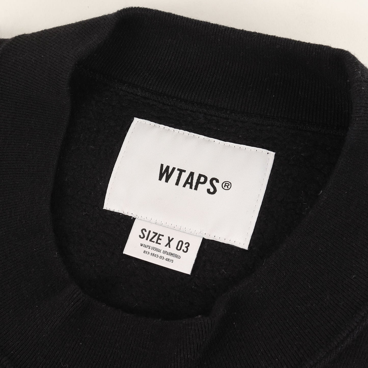 22AW ロゴ刺繍 クルーネック スウェット(AII / MOCK NECK / CTPL. WUT)