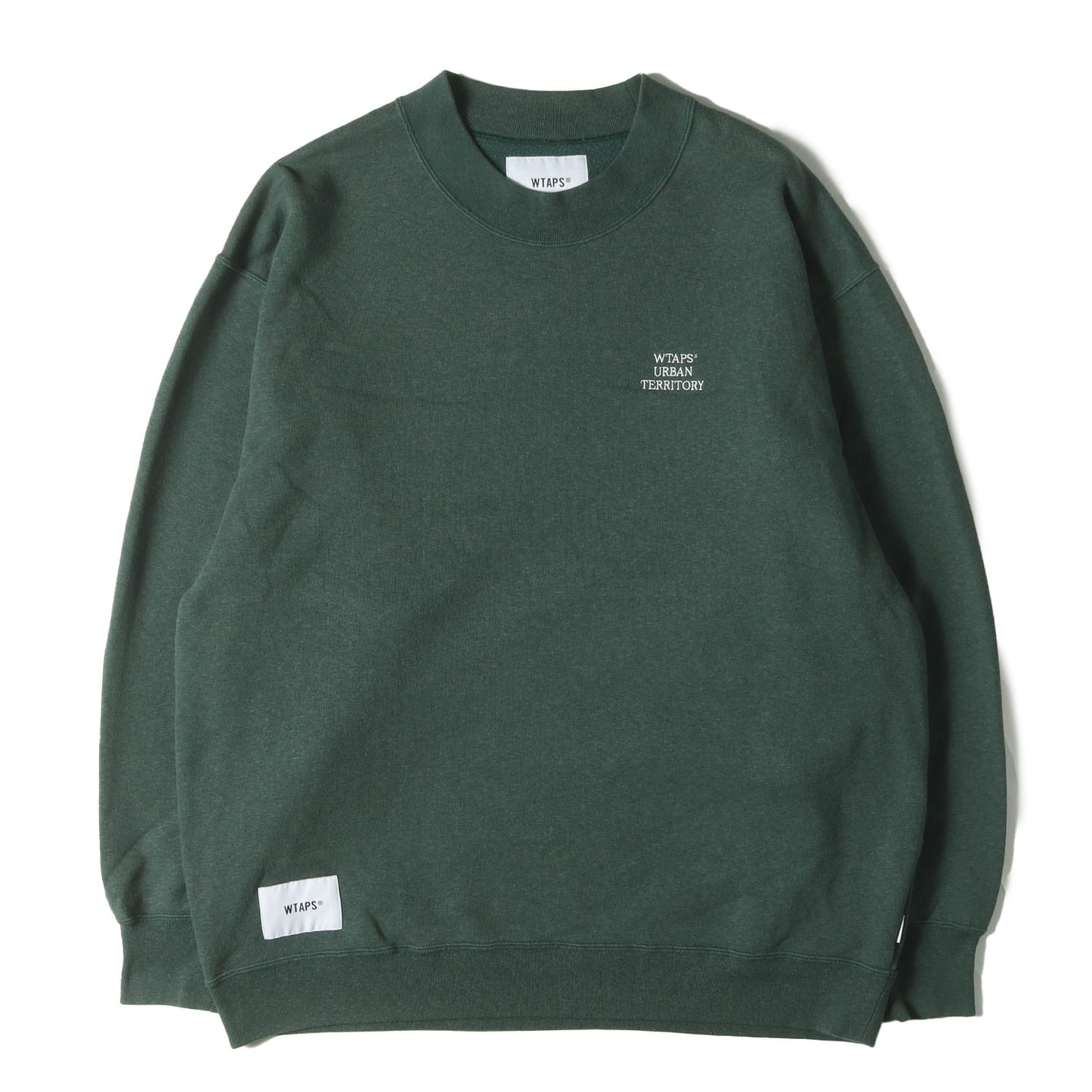 22AW ロゴ刺繍 クルーネック スウェット(AII / MOCK NECK / CTPL. WUT)