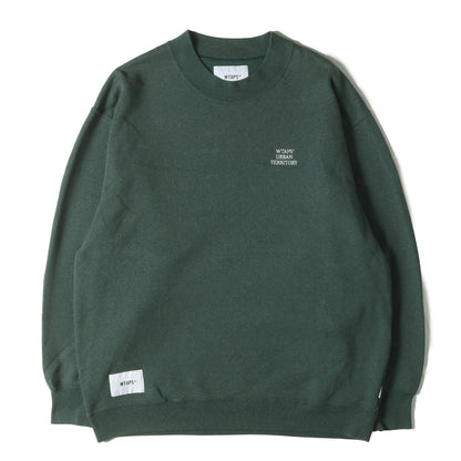 22AW ロゴ刺繍 クルーネック スウェット(AII / MOCK NECK / CTPL. WUT)