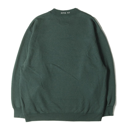 22AW ロゴ刺繍 クルーネック スウェット(AII / MOCK NECK / CTPL. WUT)