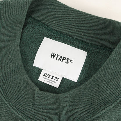 22AW ロゴ刺繍 クルーネック スウェット(AII / MOCK NECK / CTPL. WUT)