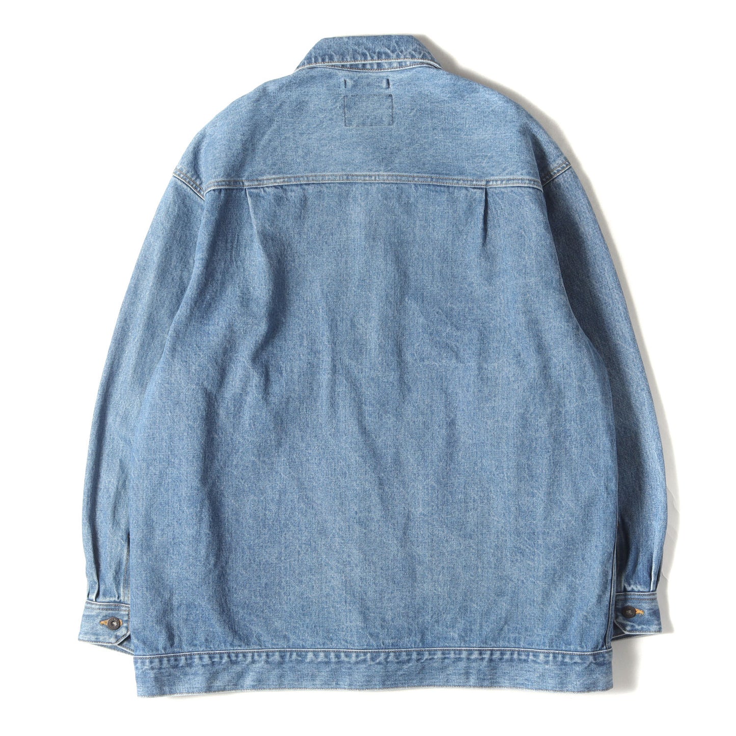 23AW ストーンバイオブリーチ加工 ワーク デニムジャケット(DADDY / JACKET / COTTON. DENIM)