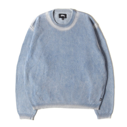 24AW フェード加工 コットンニット セーター(FADED COTTON CREW)