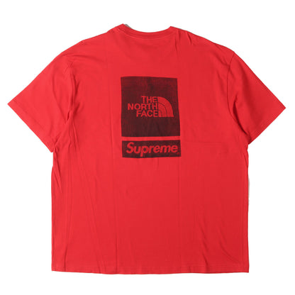 24SS ×THE NORTH FACE ロゴプリント クルーネック Tシャツ(S/S Top)