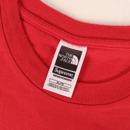 24SS ×THE NORTH FACE ロゴプリント クルーネック Tシャツ(S/S Top)